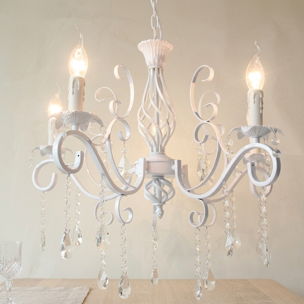 Angeline — six-light chandelier