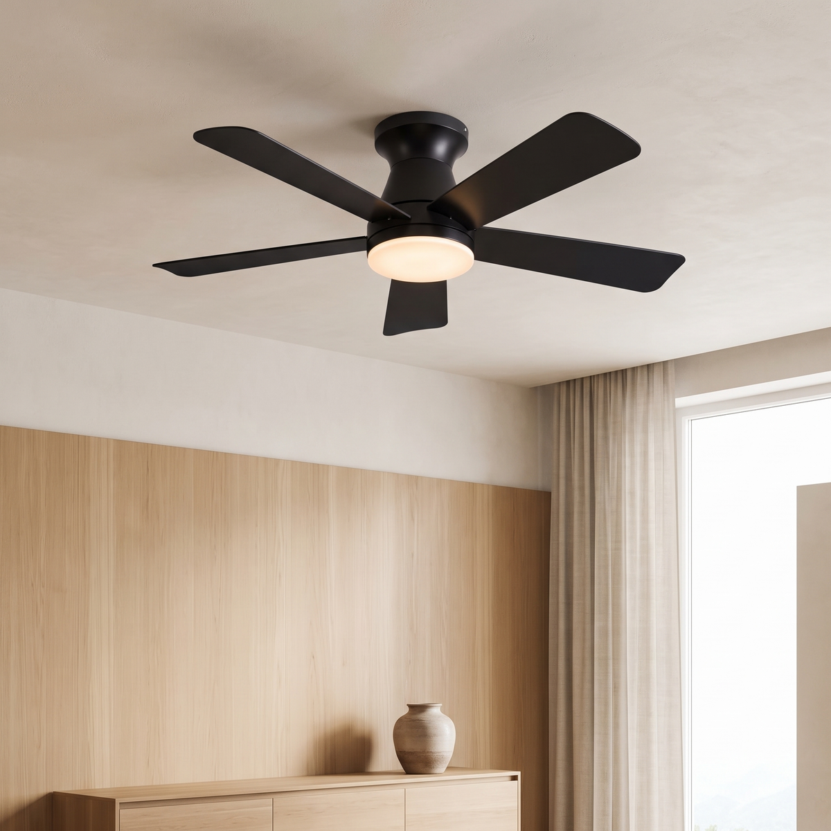 Biarritz low-profile ceiling fan