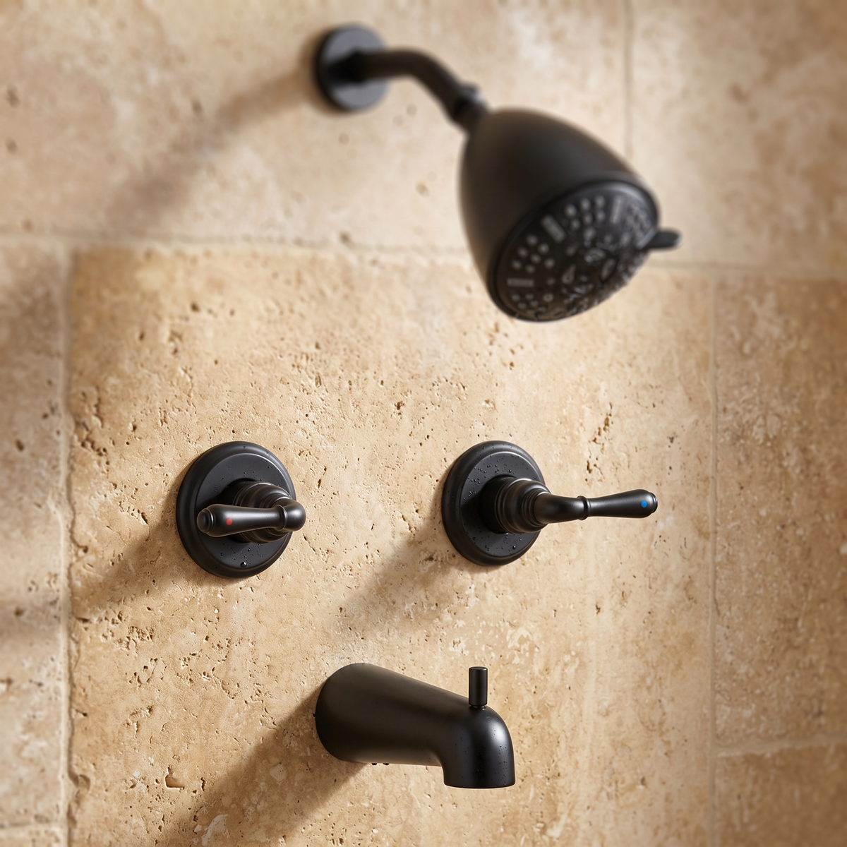 Brigitte set — two-handle detail