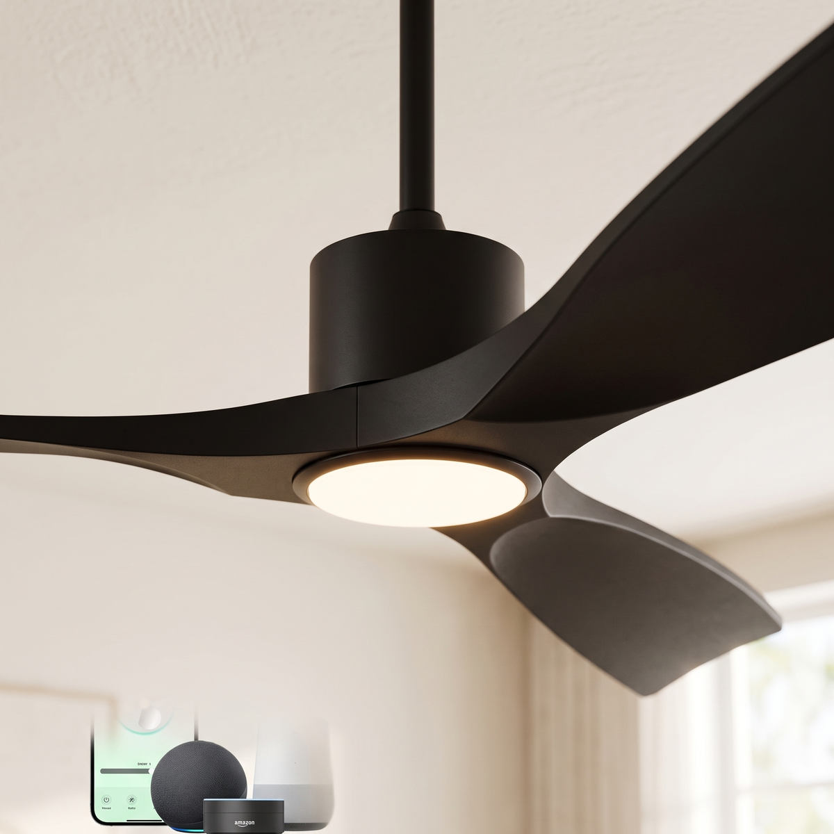 Beaufort fan — matte blade detail