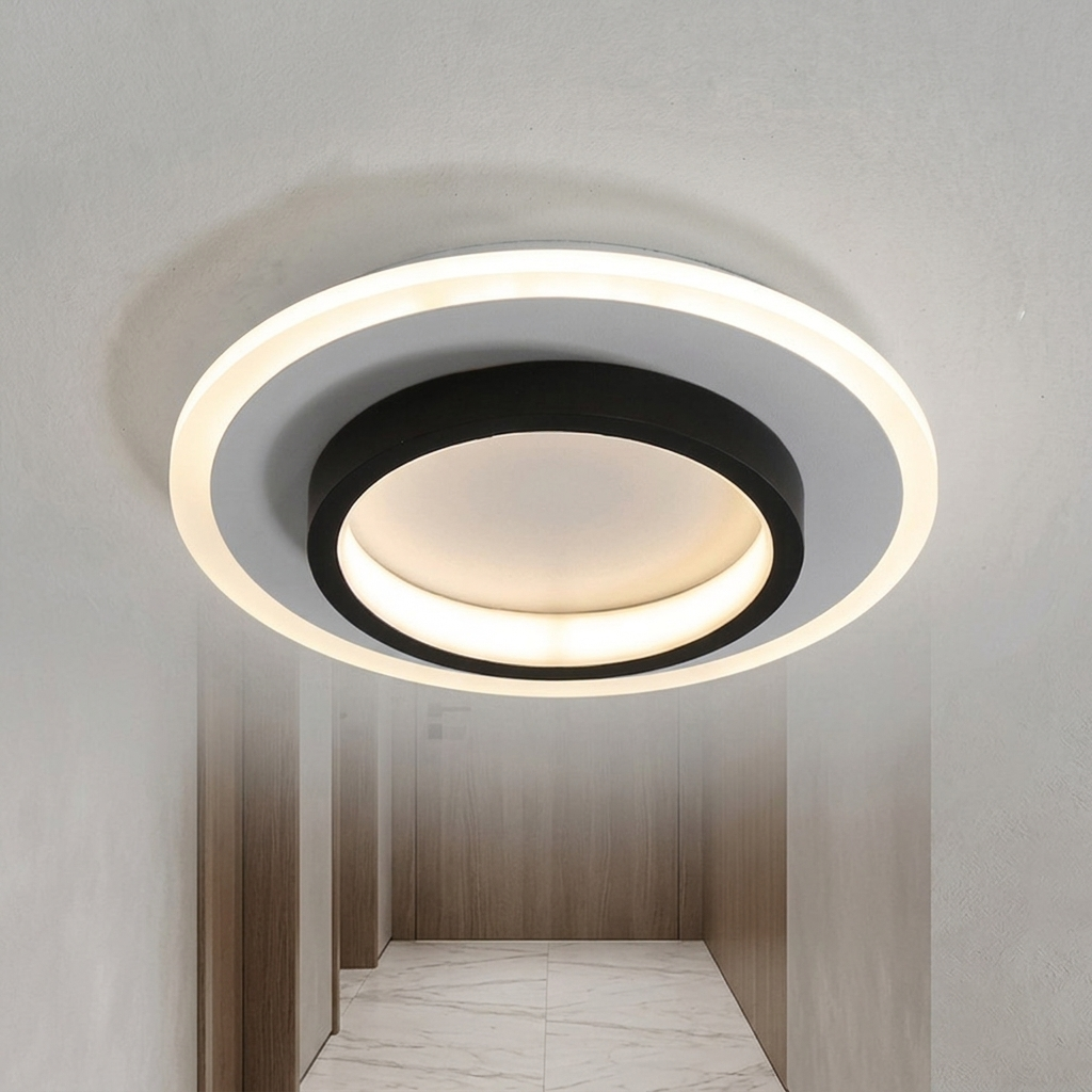 Belleville — round, adjustable white