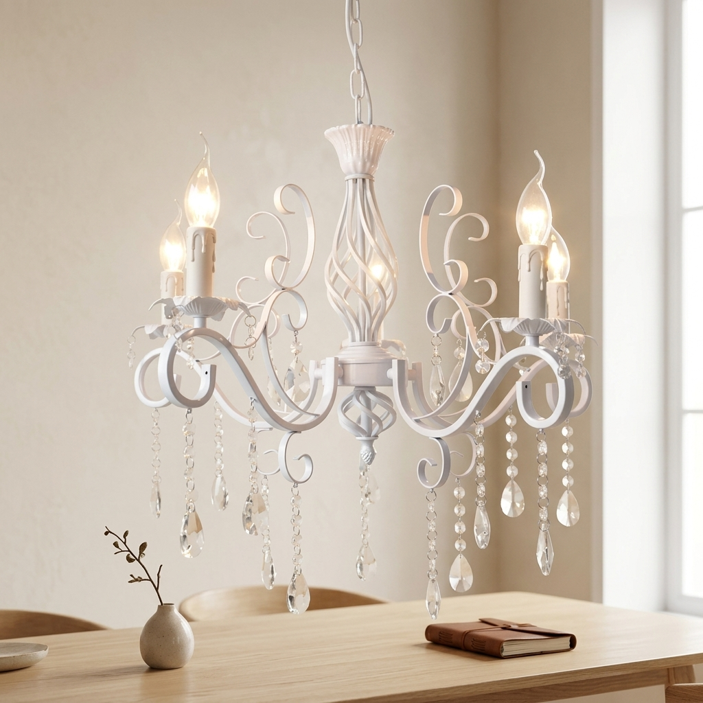 Angeline — five-light chandelier
