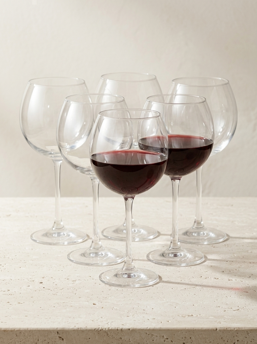 Dordogne Balloon Red Wine Glasses, 18.25 oz — Set of 6 — product